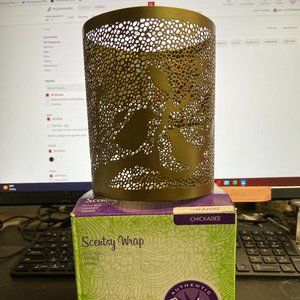 SCENTSY WRAP, "CHICKADEE" Retired BNIB Full Size Cool